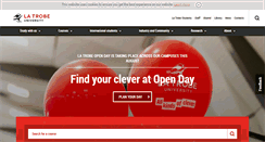 Desktop Screenshot of latrobe.edu.au